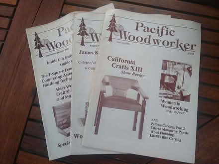 Photo of free Pacific Woodworker magazines (Golden Triangle NR2) #1