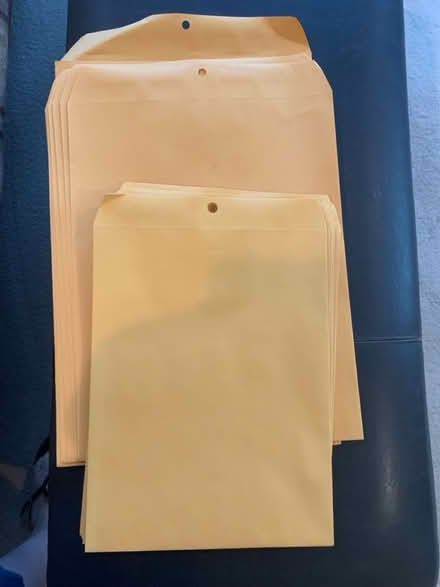 Photo of free About 30 large envelopes with clasp (Lafayette) #1