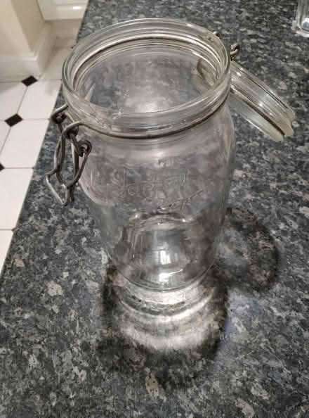 Photo of free Large 'Le Parfait' jar with a chip (Kennington OX1) #1