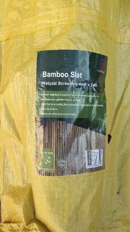 Photo of free Bamboo slat fence (Hoobrook DY10) #1