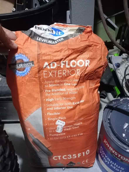Photo of free Self levelling compound (Norcross FY5) #1