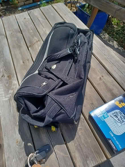 Photo of free Black travel case or sports bag needing slight repair (Speedwell BS5) #3