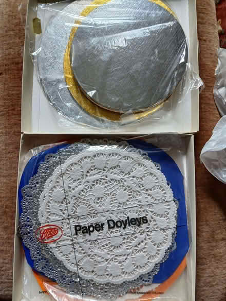 Photo of free Cake bases, boards and paper doyleys (University Area RG1) #1