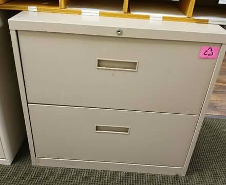 Photo of free Two drawer filing cabinet #2 (Russel Rd. business center) #1