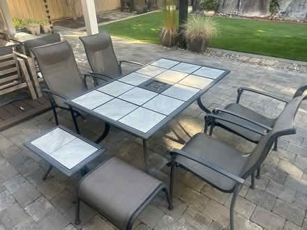 Photo of free Aluminum Patio Set (Heritage Woods, Port Moody) #2