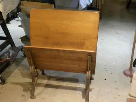 Photo of free 1950's Elementary School Desk (Troy) #2