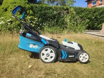 Photo of free MacAllister Electric Lawn Mower (with cable) (Loughborough LE11) #1