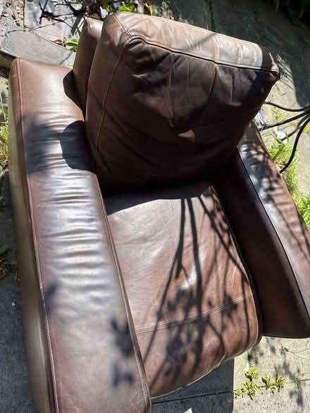 Photo of free Leather Arm chair (M7, Manchester) #3