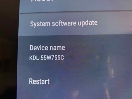 Photo of free 55” Sony Bravia 2015 (N4) #4