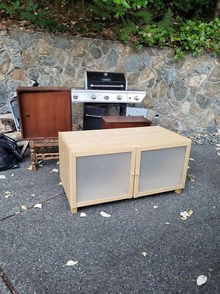 Photo of free Hutch and cabinets (5919 Bear Hill Road) #1