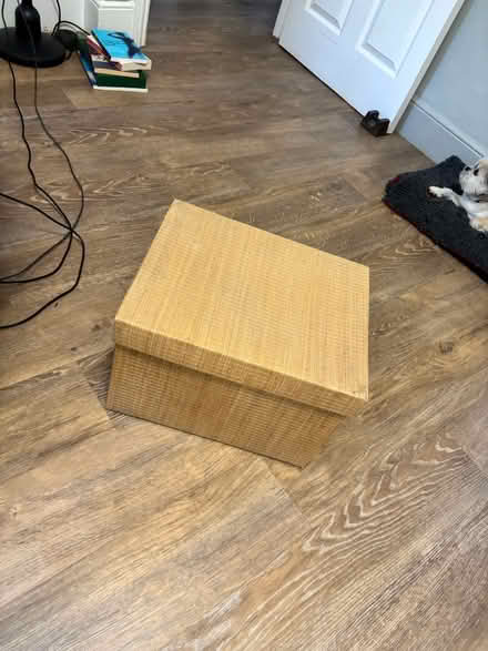 Photo of free Nest of 3 hessian boxes (Central Tonbridge TN9) #1