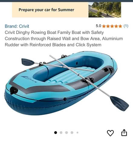 Photo of free Crivit inflatable boat inshore 290 (Killiney) #1
