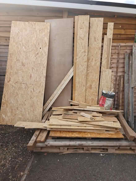 Photo of free OSB Sheets, Wood, 2 pallets (Arlesey - SG15) #1