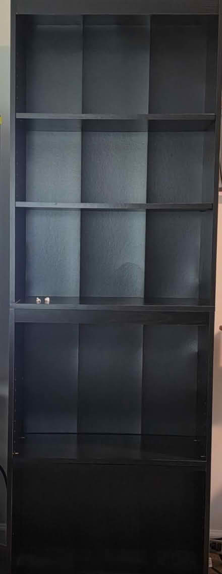 Photo of free 2 black book cases (Belle mead nj off route 206) #1