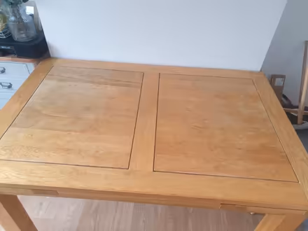 Photo of free Oak table and chairs (Hyde) #2
