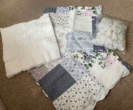Photo of free Patchwork material and stuffing (Mottingham) #1