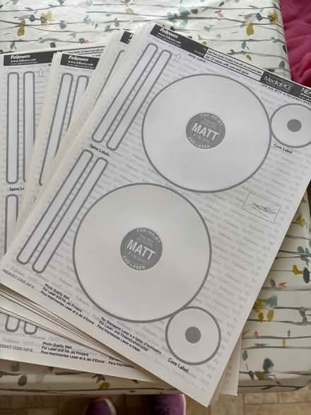Photo of free Make your own DVD / CD labels & cases (Far Bletchley MK3) #1