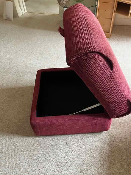 Photo of free Three Seater Sofa and foot stool (Dublin 4) #3
