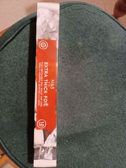 Photo of free unopened 10m pack of extra thick aluminium foil (Oxford-Freegle CGA OX2) #1