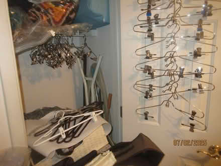 Photo of free clothing hangers (Flanders, Drakestown Rd.) #1