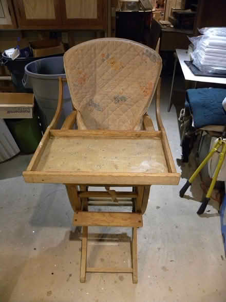 Photo of free 1940's Child's High Chair (Troy) #1