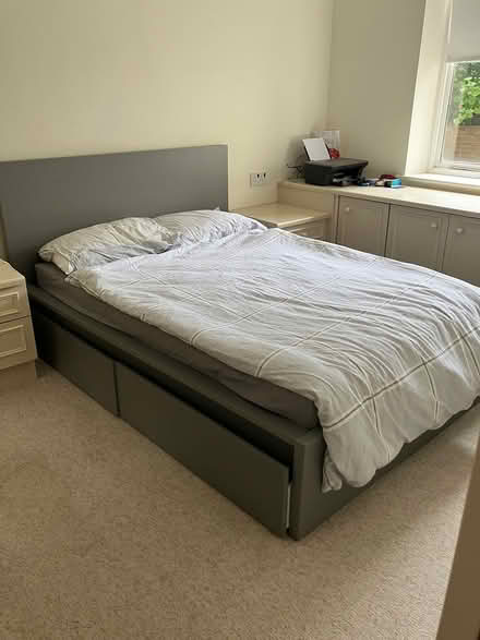 Photo of free IKEA double bed with storage (Dublin 4) #1