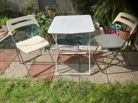 Photo of free Fold away balcony set (D09) #1