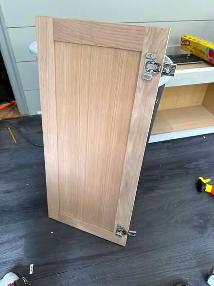 Photo of free 3 solid oak cabinet doors (Chelmsford) #2