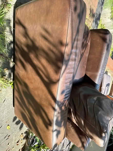 Photo of free Leather Arm chair (M7, Manchester) #2