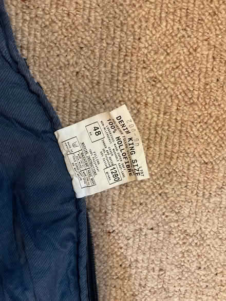 Photo of free King size sleeping bag (Crag Bank Carnforth.) #4