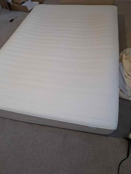 Photo of free Double mattress: Ikea european size (Surbiton) #1
