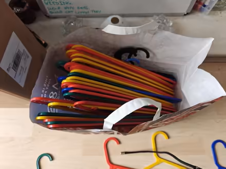 Photo of free Plastic hangers (SK7 Hazel Grove) #2