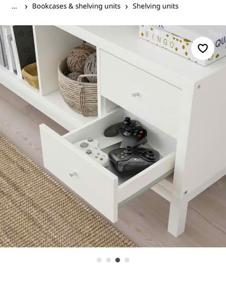 Photo of free IKEA shiny 2 drawer kallax insert (Brixton) #4