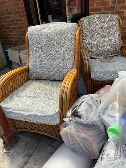 Photo of free Conservatory garden chairs x 2 (Crownhill MK8) #1