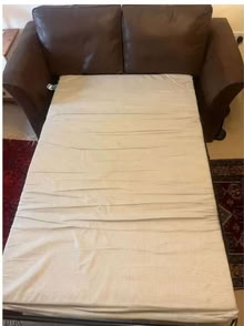 Photo of free Faux leather sofabed (Henley-on-Thames RG9) #2