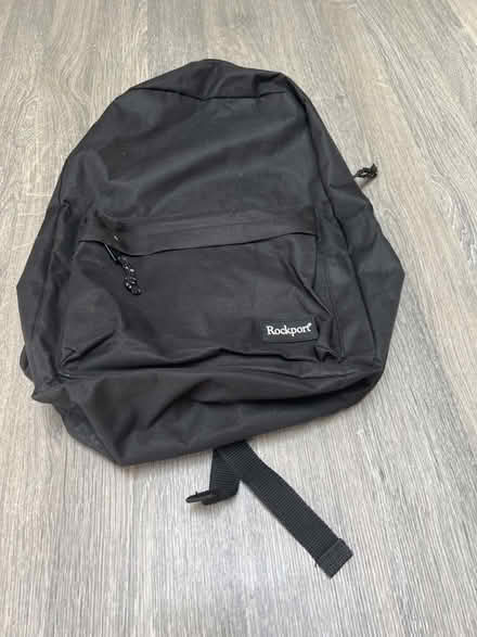 Photo of free Rockport Black Rucksack. Good condition. (Southsea PO4) #1