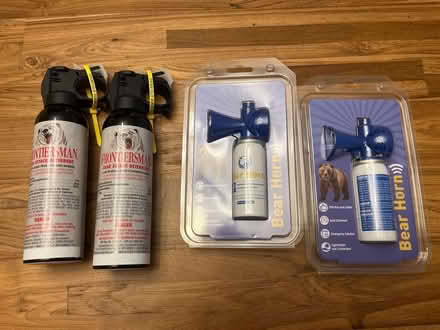 Photo of free Bear spray and bear horns (Haggerty and 7 mile) #1