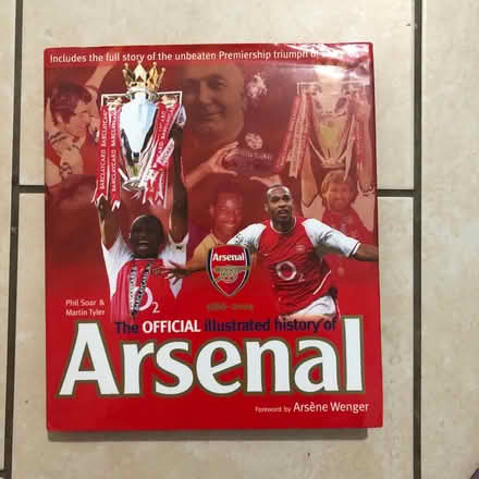 Photo of free Arsenal Book (Westbury Wilts BA13) #1