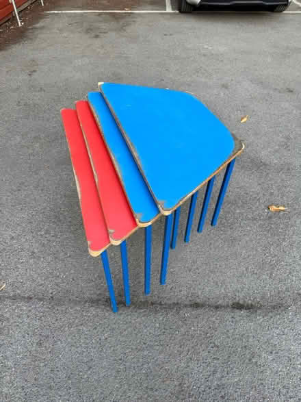 Photo of free Stacking children’s tables (Esher KT10) #1