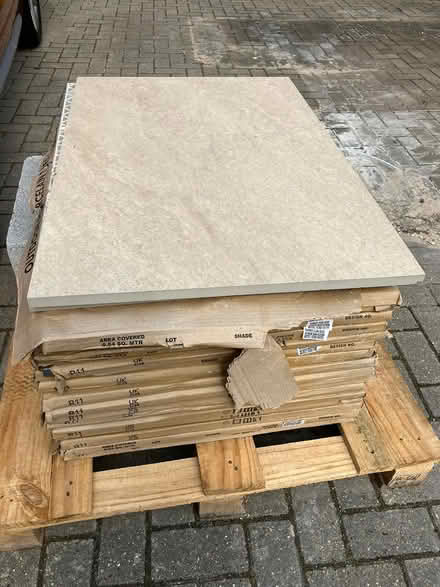 Photo of free Porcelain Patio slabs (Borehamwood WD6) #1