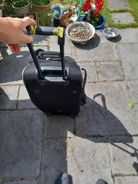 Photo of free Black travel case or sports bag needing slight repair (Speedwell BS5) #2