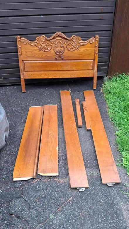 Photo of free Bed frame double/full size (Westboro, 262 Duncairn Ave.) #1