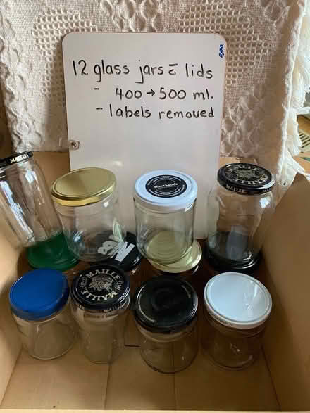 Photo of free Glass Jars & Lids - Labels removed (Carlingwood/Lincoln Fields) #2