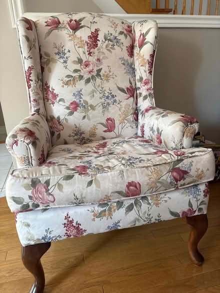 Photo of free High Wing back chair (Whitby North) #2