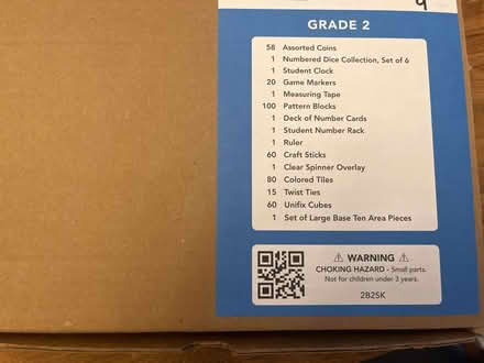 Photo of free Bridges in Mathematics Grade 2 kit (Haggerty and 7 mile) #1