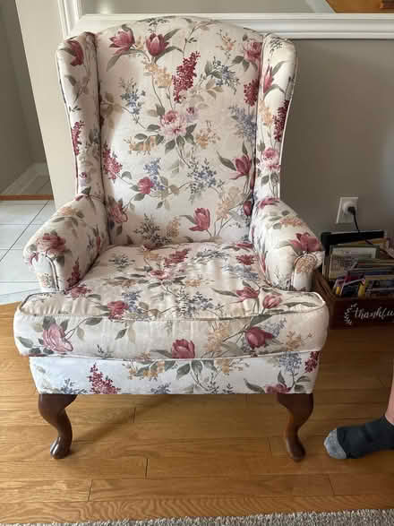 Photo of free High Wing back chair (Whitby North) #1