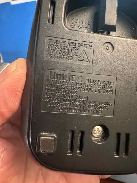 Photo of free extra wireless handset for Uniden (Silver Spring (Glenmont Metro)) #4