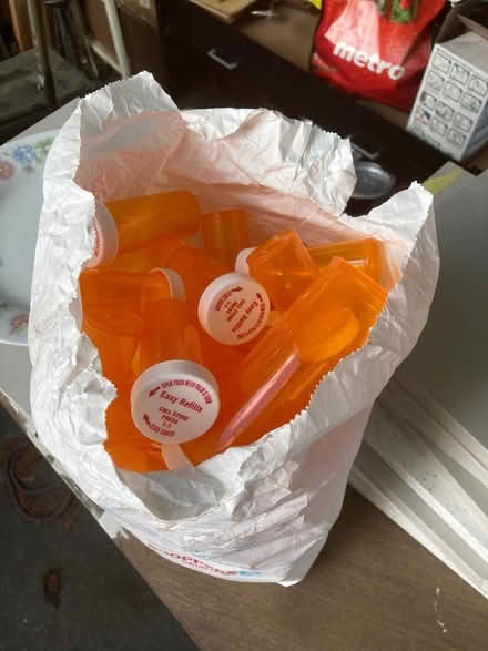 Photo of free Large bag of prescription bottles (Nepean) #1