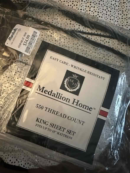 Photo of free King Sized Sheets w/2 Pillowcases (Malden) #2