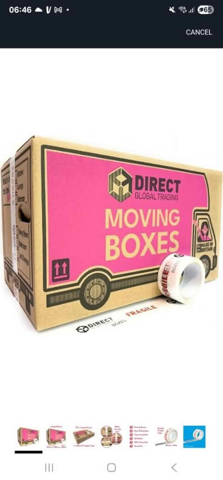 Photo of free Moving boxes 40-50 (Sw18) #1